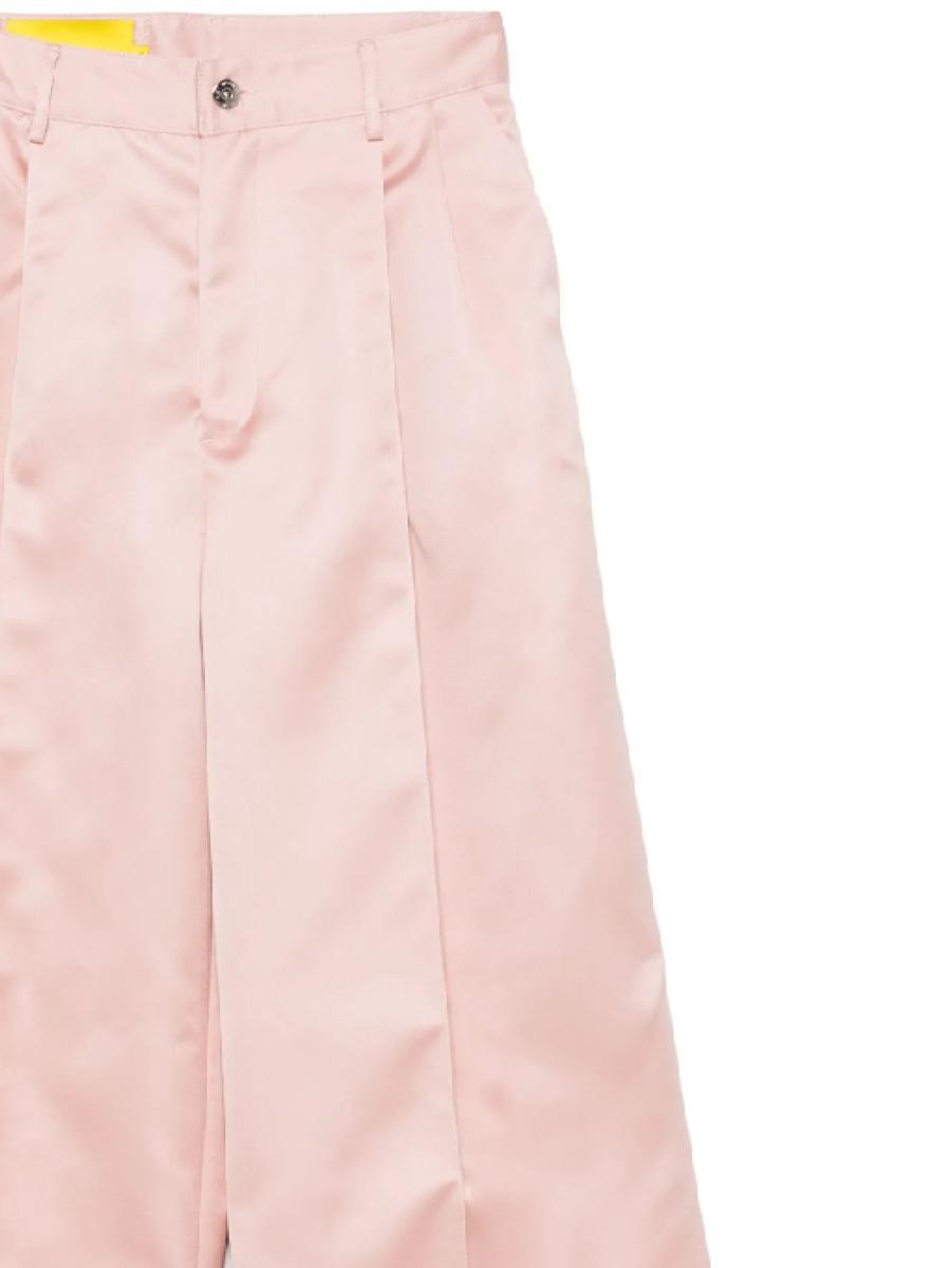 パンツ MARQUES ALMEIDA Women Straight Pants AW24TR0014BRCBG BEIGE R marquesalmeida-White-Flower-