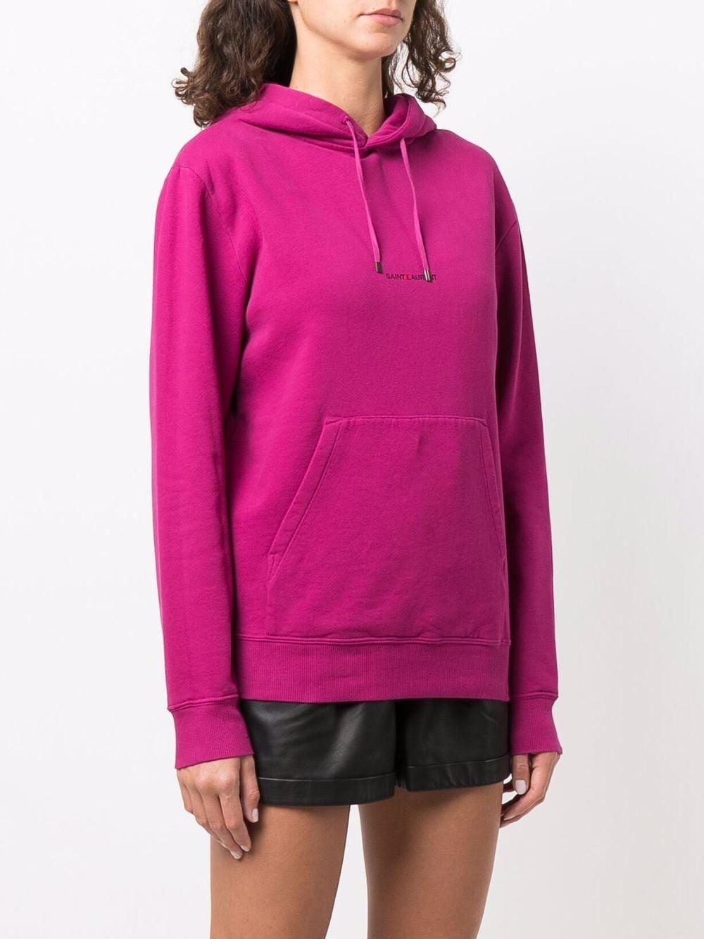 Saint Laurent Cotton Sweaters Fuchsia in Violet (Pink) - Save 60 