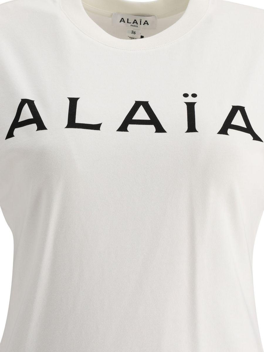 Tシャツ・カットソー Alaia T-Shirt 33002947TO_999_f.jpg?imwidth=