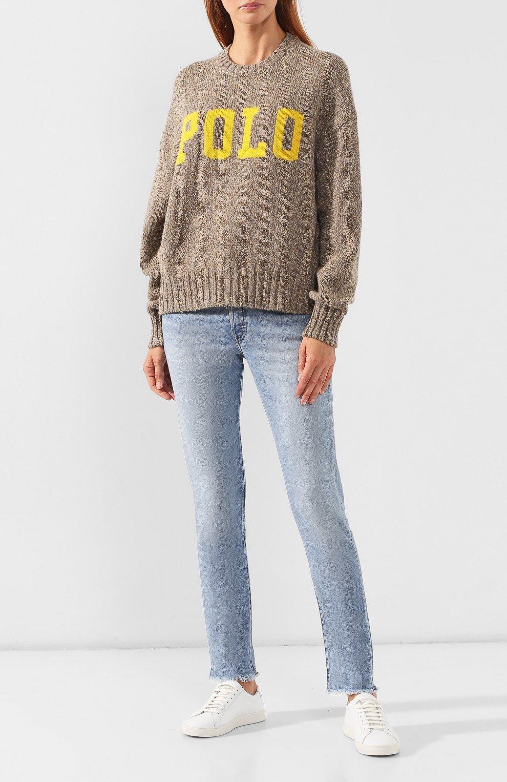polo logo sweater