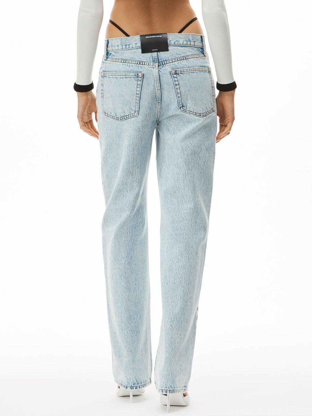 Alexander Wang Denim Strap-detail Jeans 