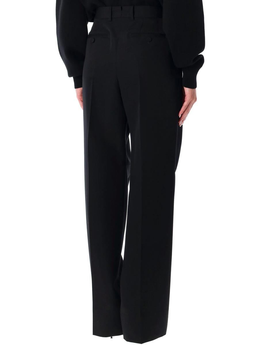 パンツ Tom Ford Wide Leg Tuxedo Tailored Pants LUSTROUS BARATHEA SILK WOOL TAILORED TUXEDO WIDE LEG PANTS
