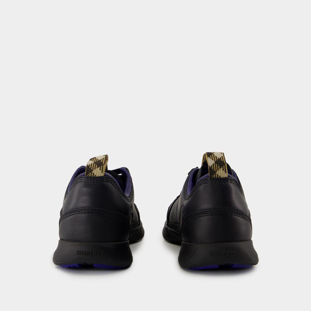 【関税＆送料込み】Burberry Lf Blade Sneakers Burberry Lf Blade Sneakers in Black | Lyst