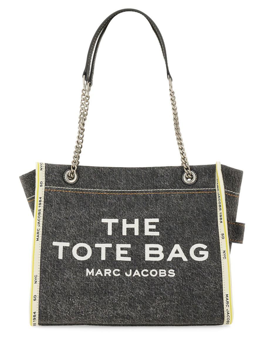 25年★MARC JACOBS 4R5HTT077H02 Large Tote Denim Marc Jacobs The Denim Large Tote Bag - Tote Bags - Compare