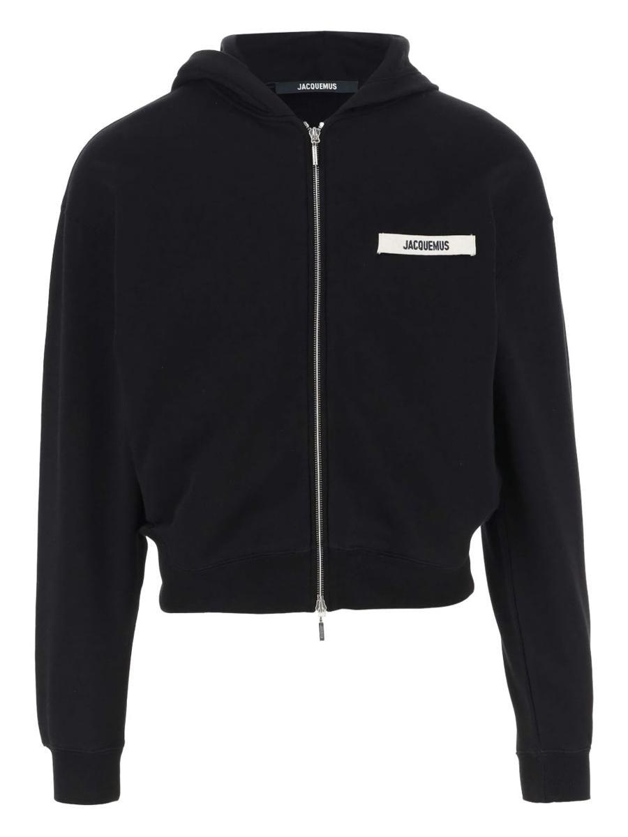 パーカー・フーディ JACQUEMUS Men Sweater 245JS310 2120 990 Black The embroidered sweatshirt by JACQUEMUS | Official website
