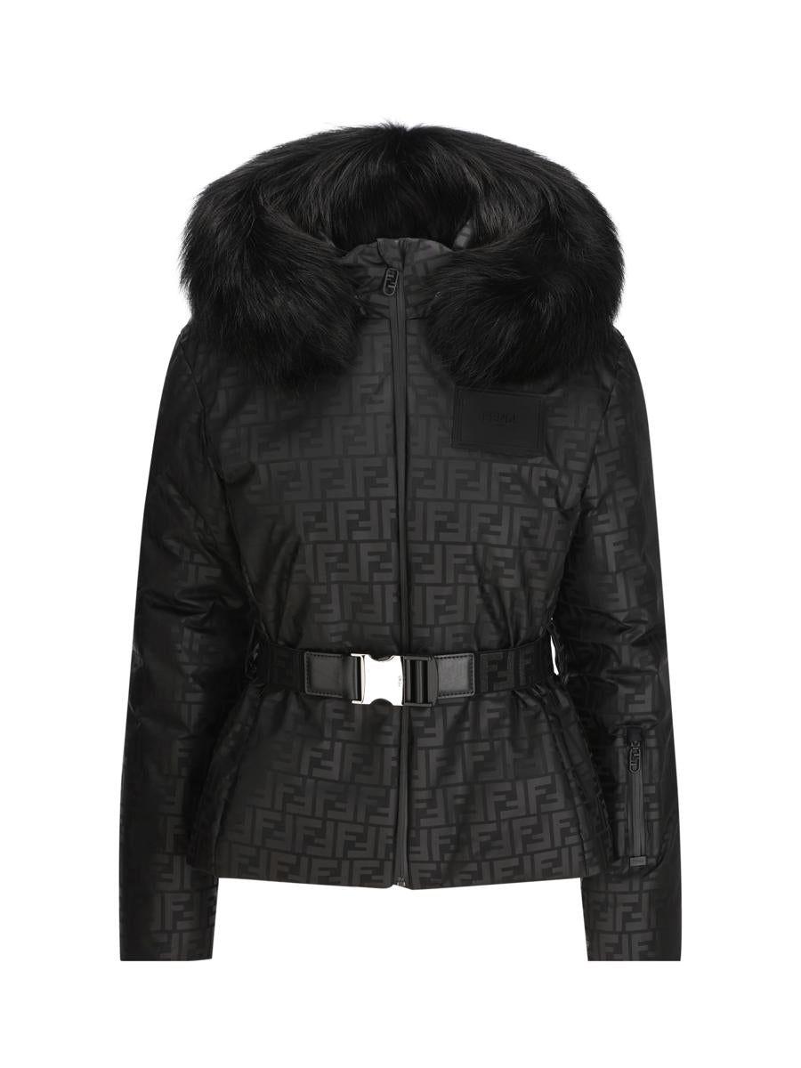 Fendi jacket fur best sale hood