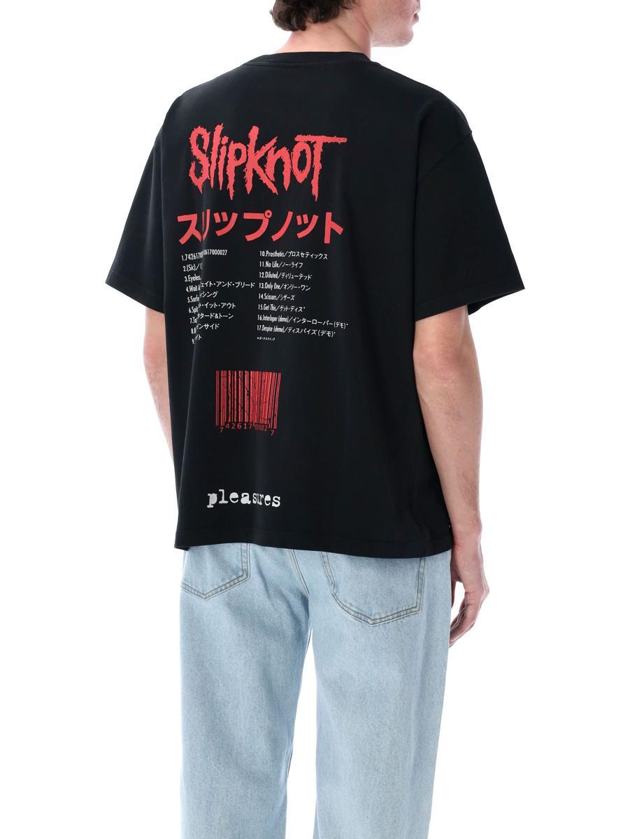 Pleasures Self Titled T-shirt in Black for Men | Lyst Canada