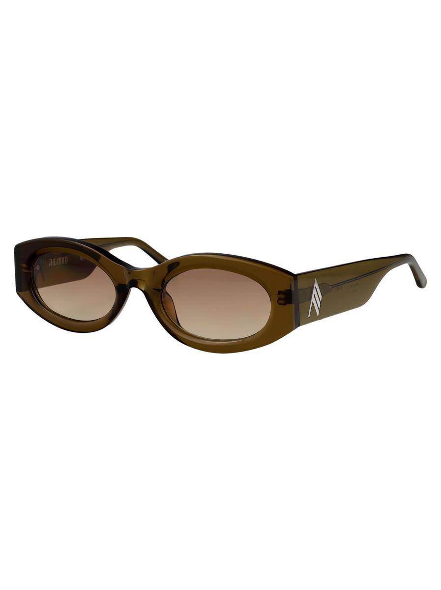 サングラス THE ATTICO Woman Sunglasses Brown ATTICO63C2SUN C2 The Attico Brown Vanessa Sunglasses The Attico