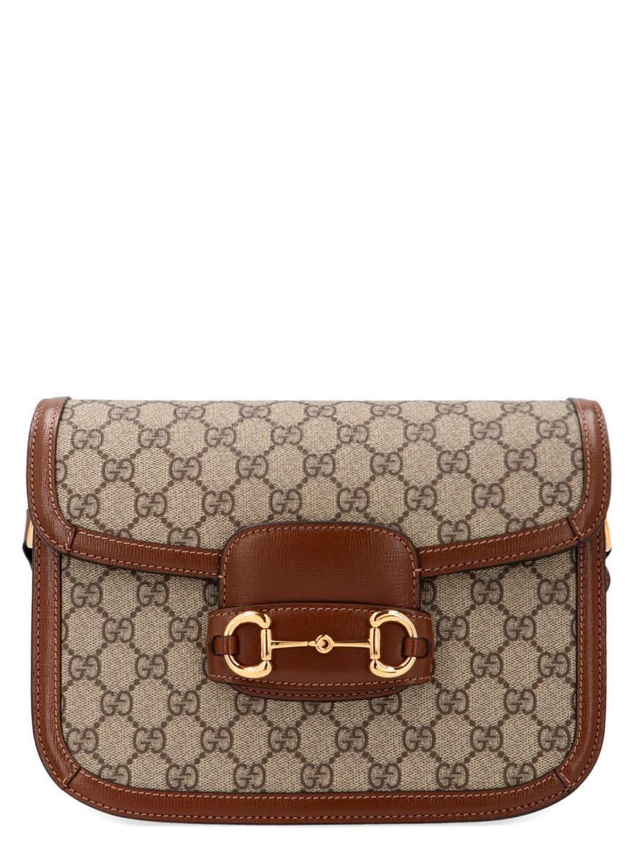 Gucci Horsebit 1955 Phone Bag, Microfiber lining with a suede finish