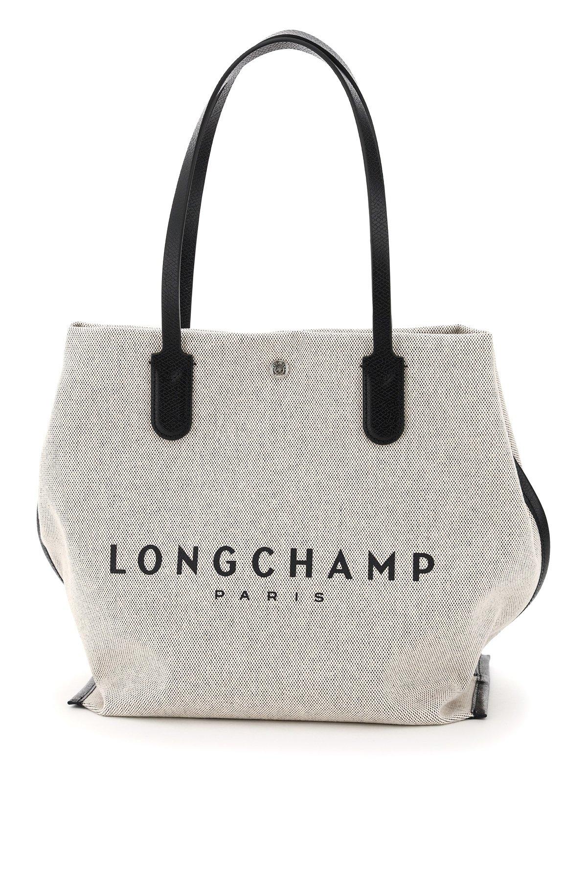 longchamp canvas tote bag