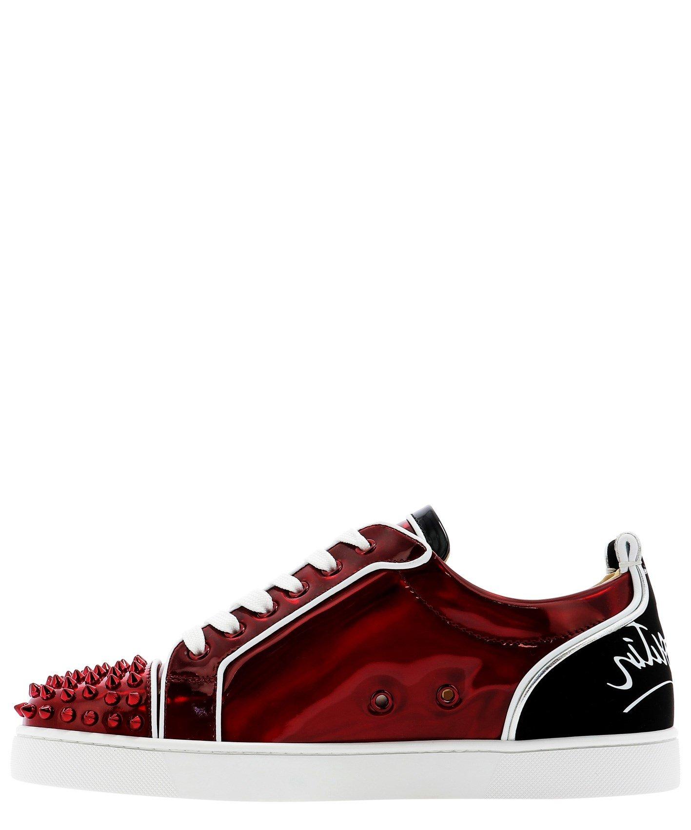 Christian Louboutin Louis Junior Spikes #Sneaker #mens #spikes