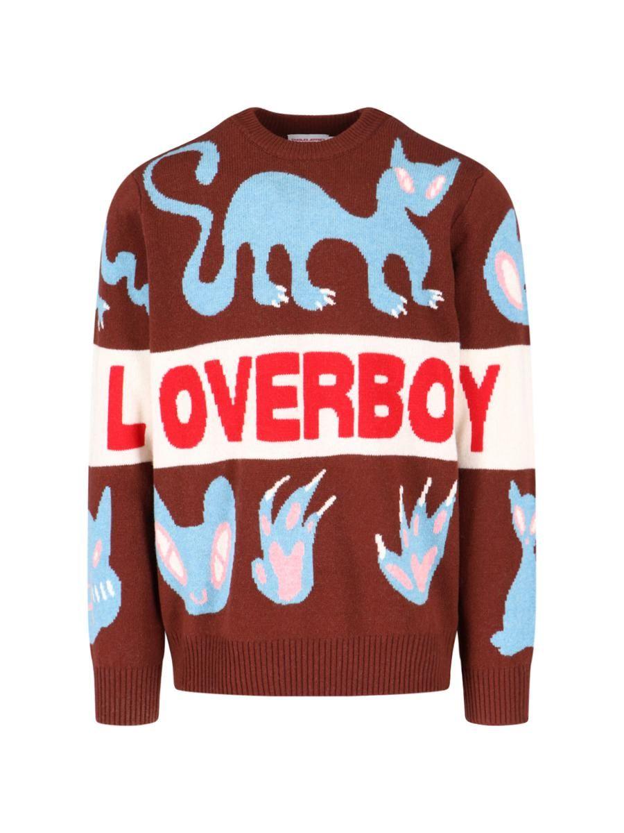 Charles Jeffrey Loverboy Black Cute Gromlin Sweater