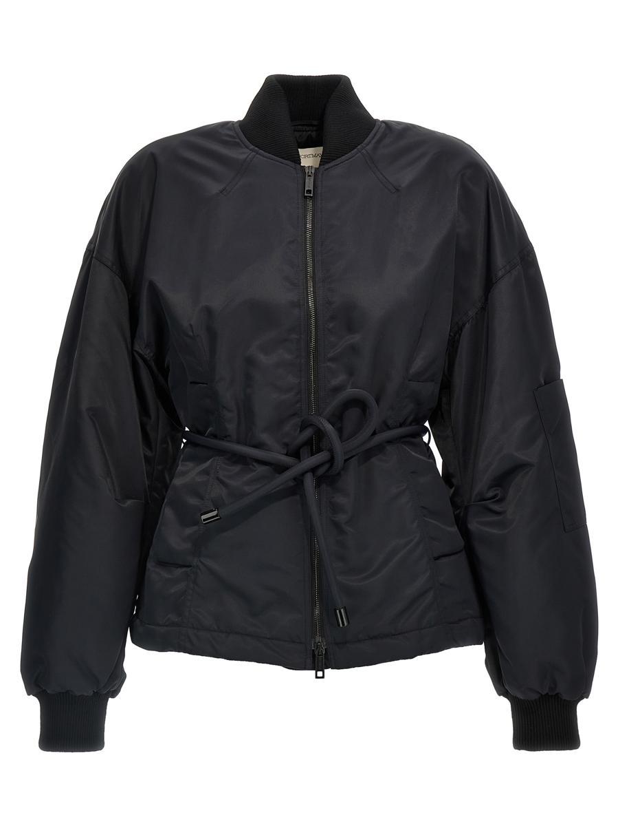 【送料&関税込】SportMax Teoria Button-up Belted Jacket SPORTMAX Tobia Leather Long Shirt Jacket Sportmax