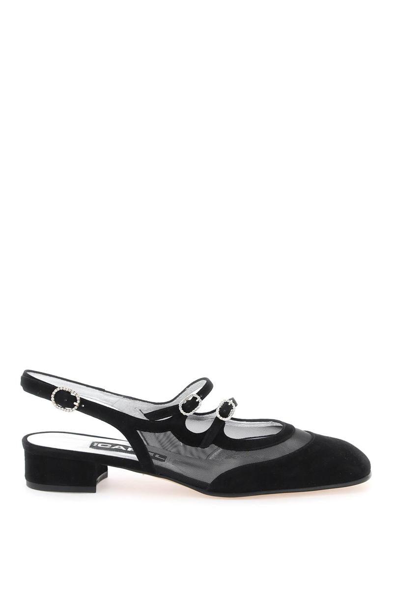 Escarpins Mary Jane Carel Paris - Cuir Blanc - Talon Bloc - Pointure 41 - Neuf Avec Boîte
