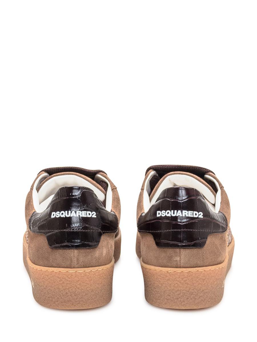 【送料&関税込】Dsquared2 Suede Sneakers With Leather Bands DSquared² Shoes for Men | Online Sale up to 37% off | Lyst