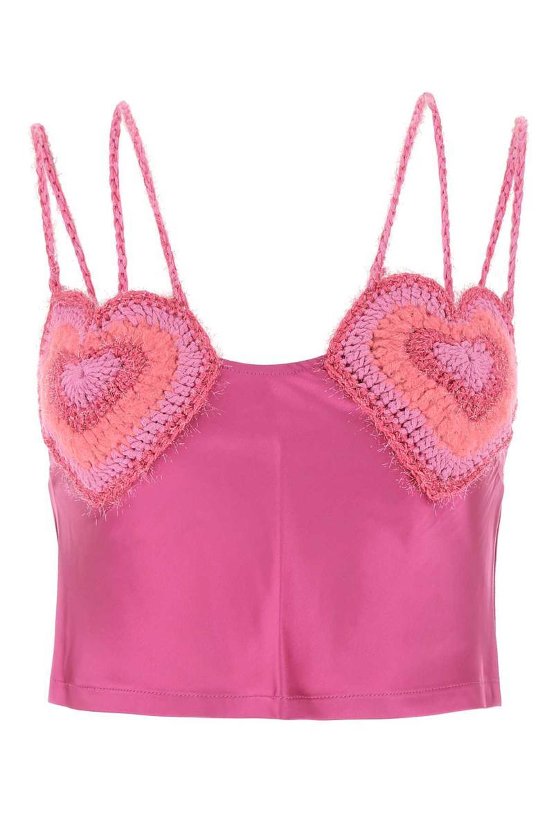 MARCO RAMBALDI 売れ筋商品|||マルコ ランバルディ Tシャツ トップス レディース Tops Pink Marco Rambaldi Tops for Women | Online Sale up to 81% off | Lyst