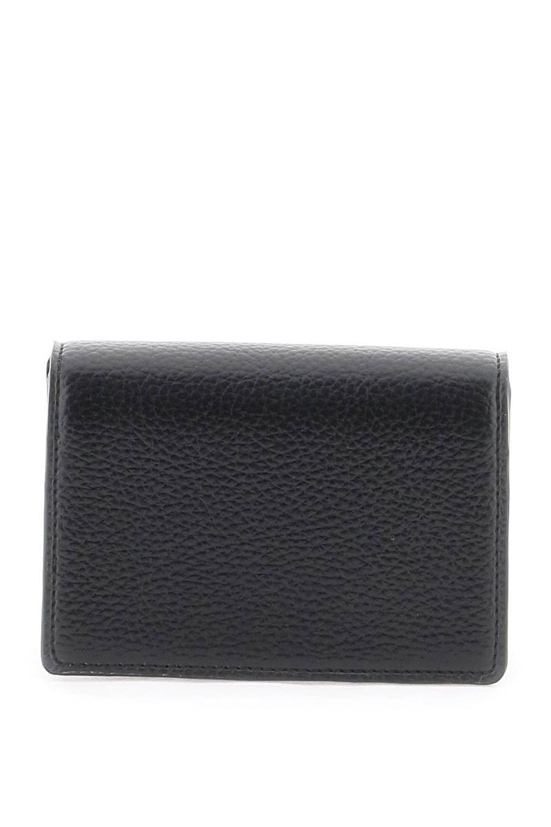 【VIVIENNE WESTWOOD】Re-Vegan Grain Card Holder Black Card Holder in BLACK | Vivienne Westwood®