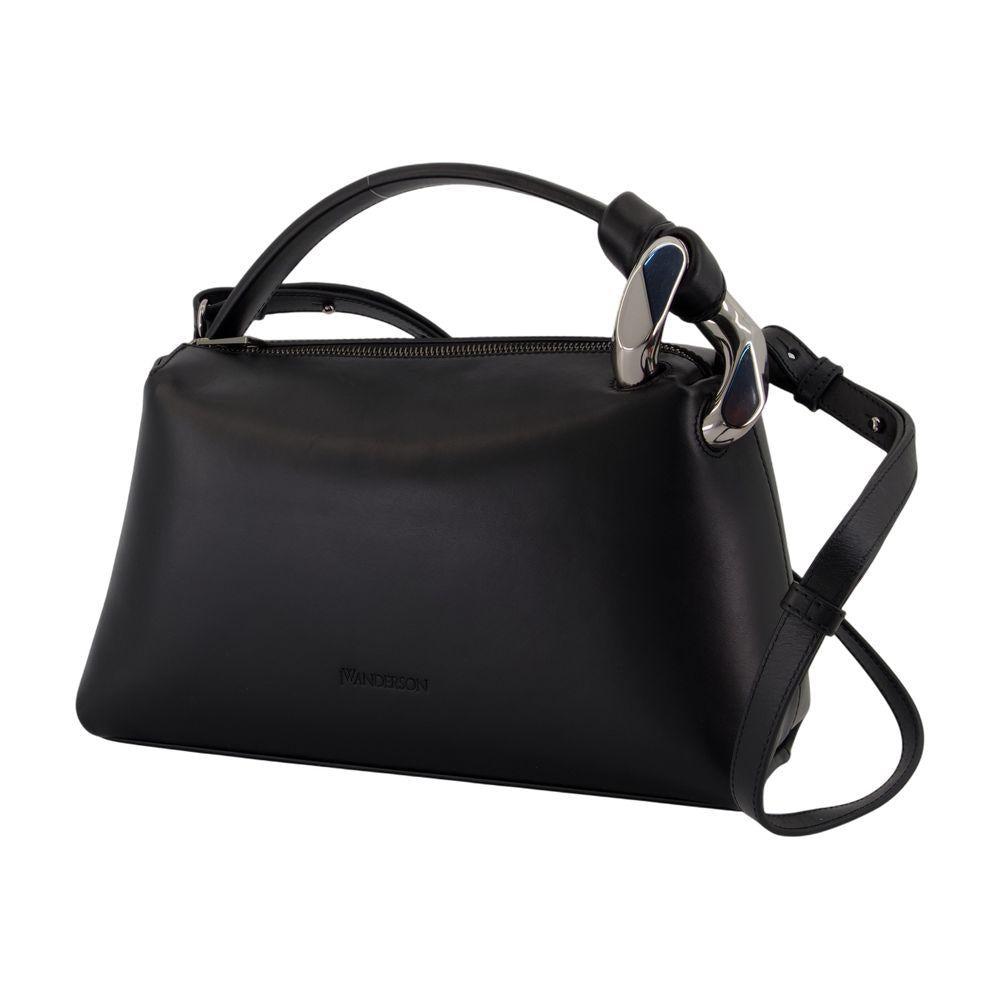 JW Anderson The Jwa Corner Crossbody in Black | Lyst