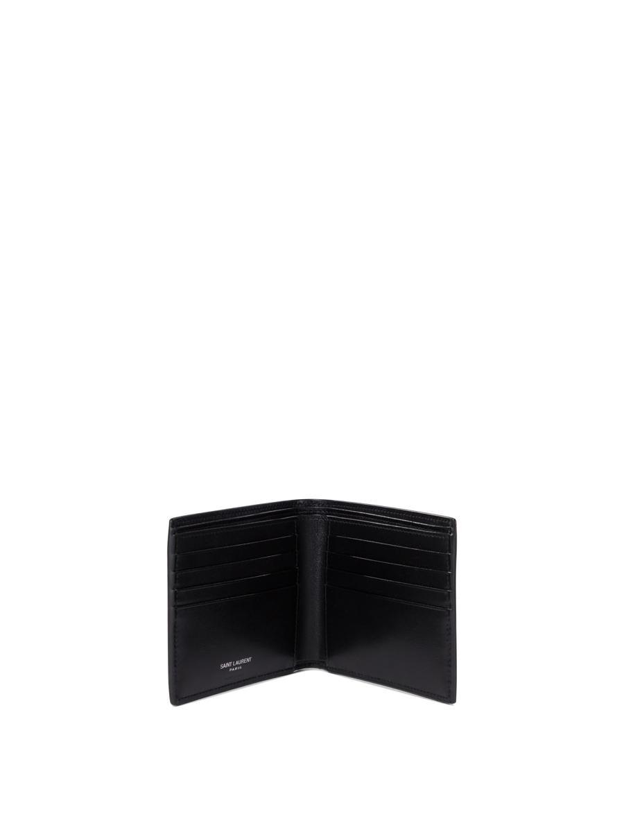 折りたたみ財布 Saint Laurent Portafoglio con monogramma \