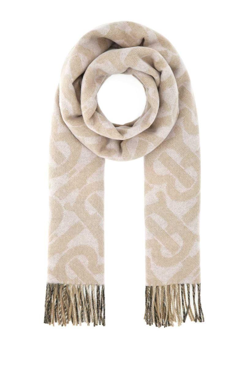 Geit Chinese kool Archeoloog Burberry Scarves And Foulards in Natural | Lyst