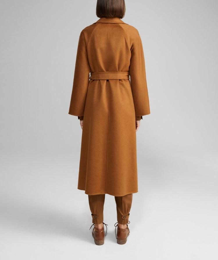 Max Mara Ludmilla Icon Wool Coat in Brown | Lyst Canada