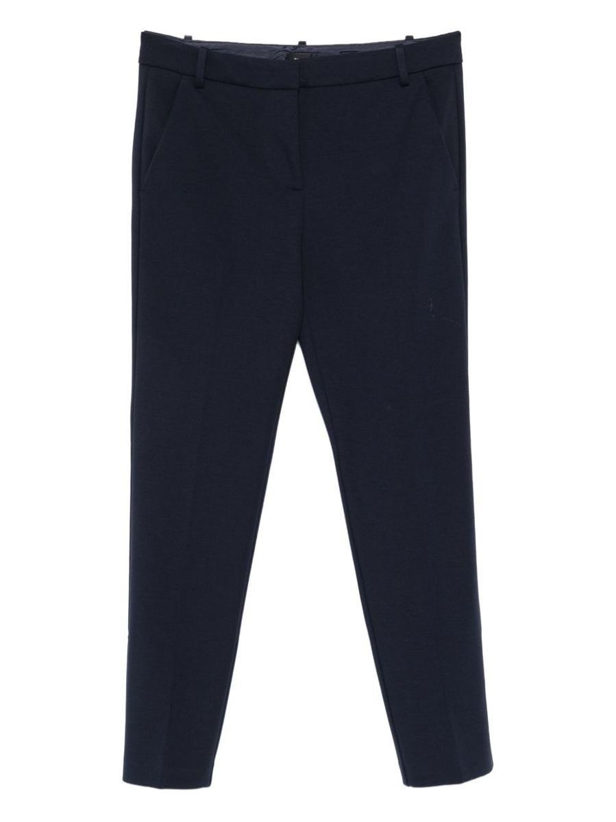 パンツ Pinko Relaxed Fit Black Trousers PINKO TROUSERS POTENZA Woman Black Limousine | Mascheroni Store