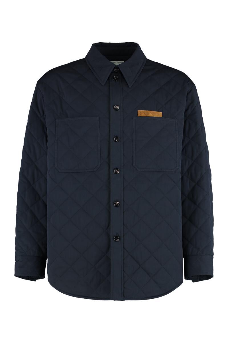 関税込み Bottega Venata QUILTED キルト オーバーシャツ Quilted cotton-blend overshirt in white - Bottega Veneta