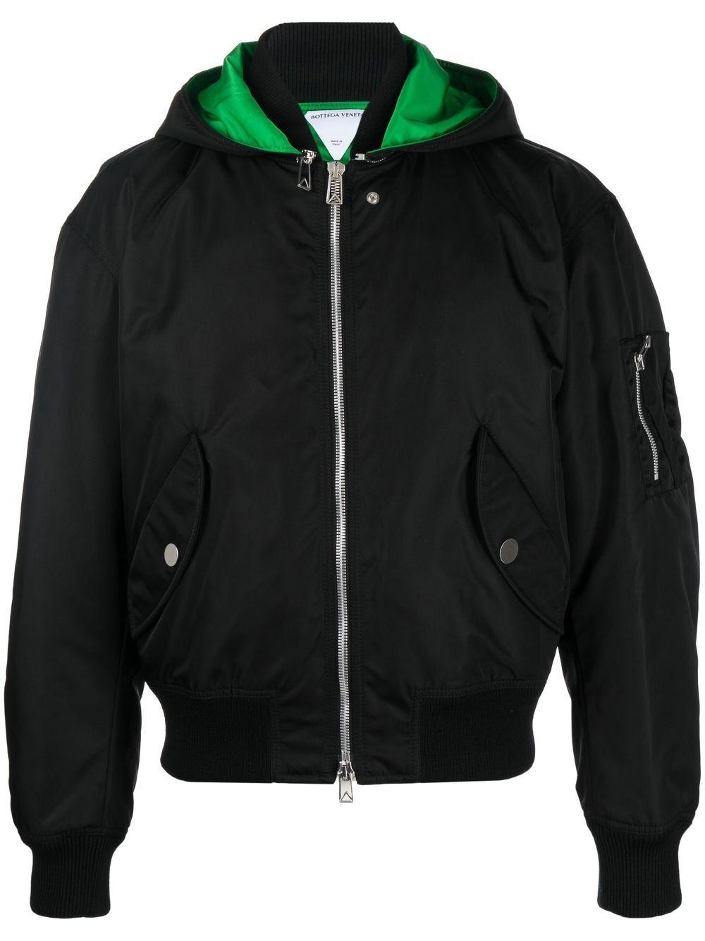 Bottega Veneta Bomber Clothing in Black for Men | Lyst