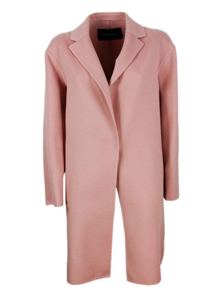 コート FABIANA FILIPPI Woman Coat Pink CTD265F463L302 2196 Fabiana Filippi Pink Coat | Designer Collection | Coveti