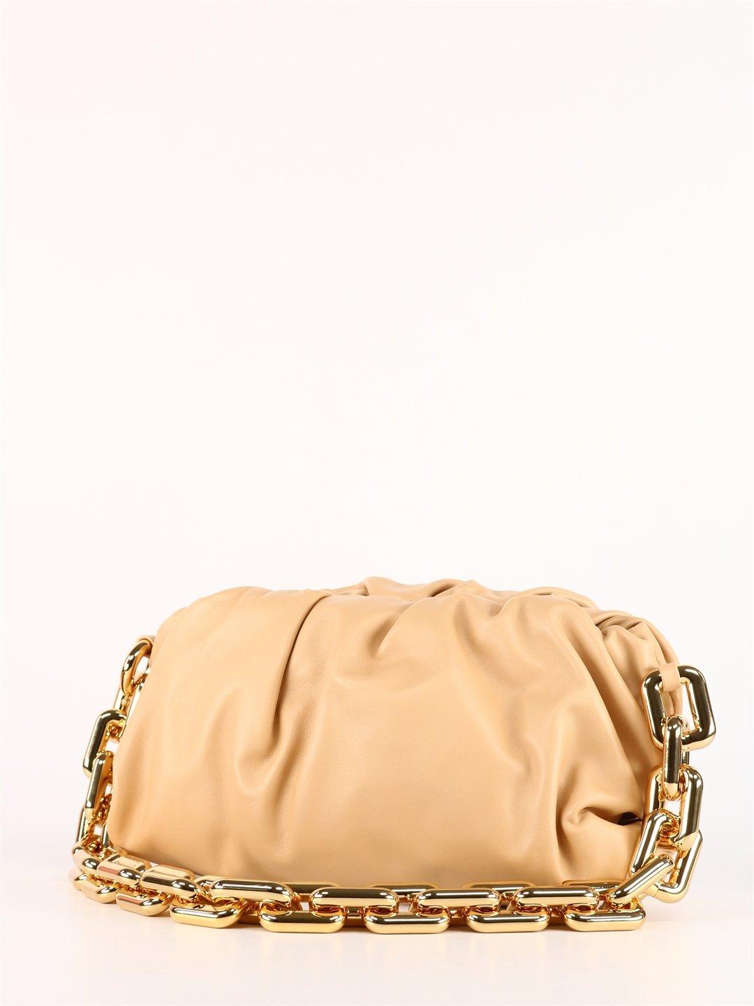 bottega veneta pouch with chain