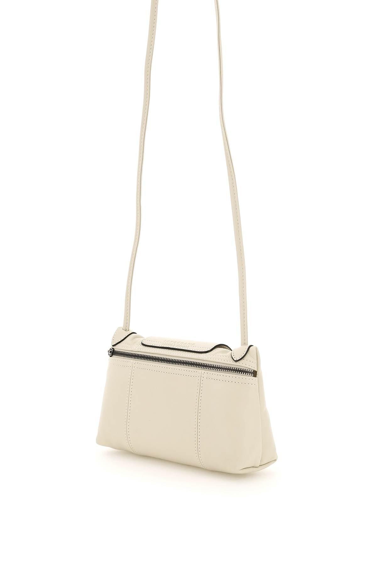 Longchamp Leather Le Pliage Cuir Mini Shoulder Bag | Lyst