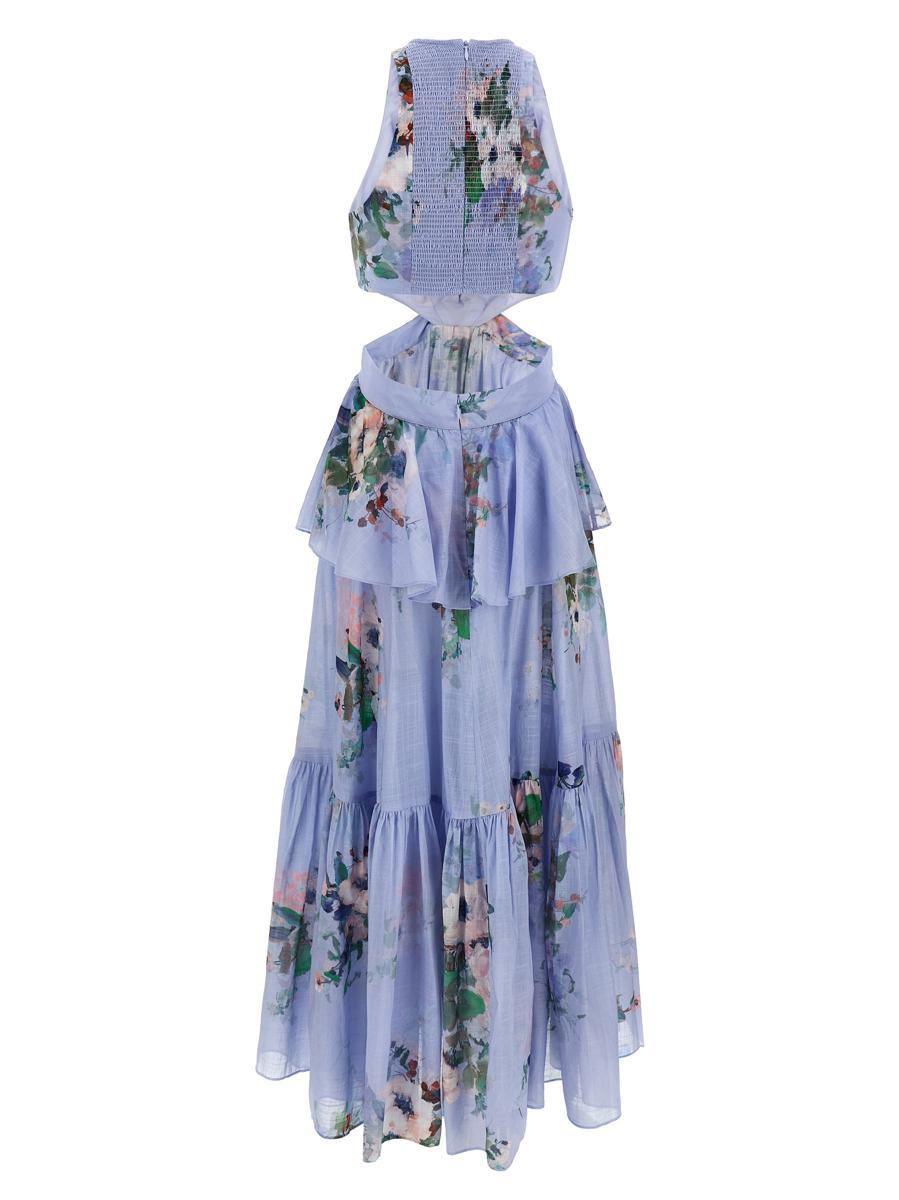 【Zimmermann】EVERLEY DRAPED BOW MIDI DRESS リボン ミディ Zimmermann Zimmermann Everley Draped Bow Midi Dress