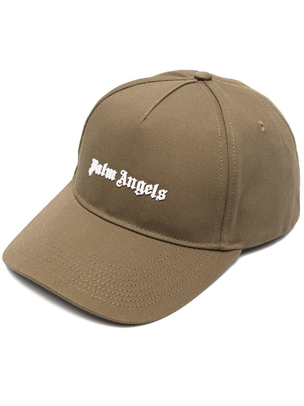 Palm Angels Cotton Hats Green for Men 