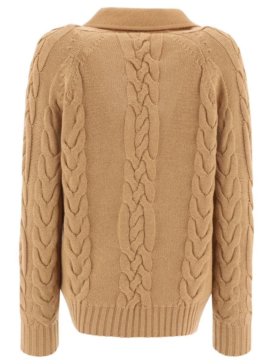 Max Mara Wool And Cashmere Caban in Brown | Lyst