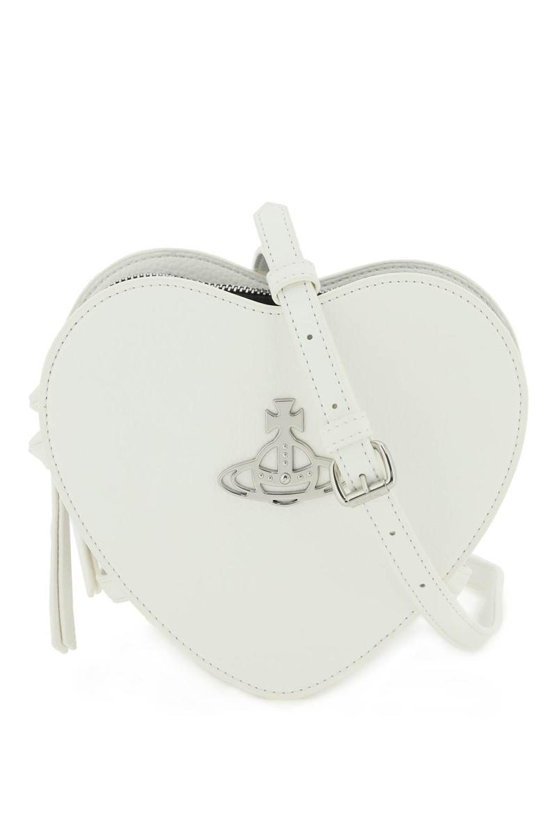 Vivienne Westwood 'louise Heart' Crossbody Bag in White Lyst Australia