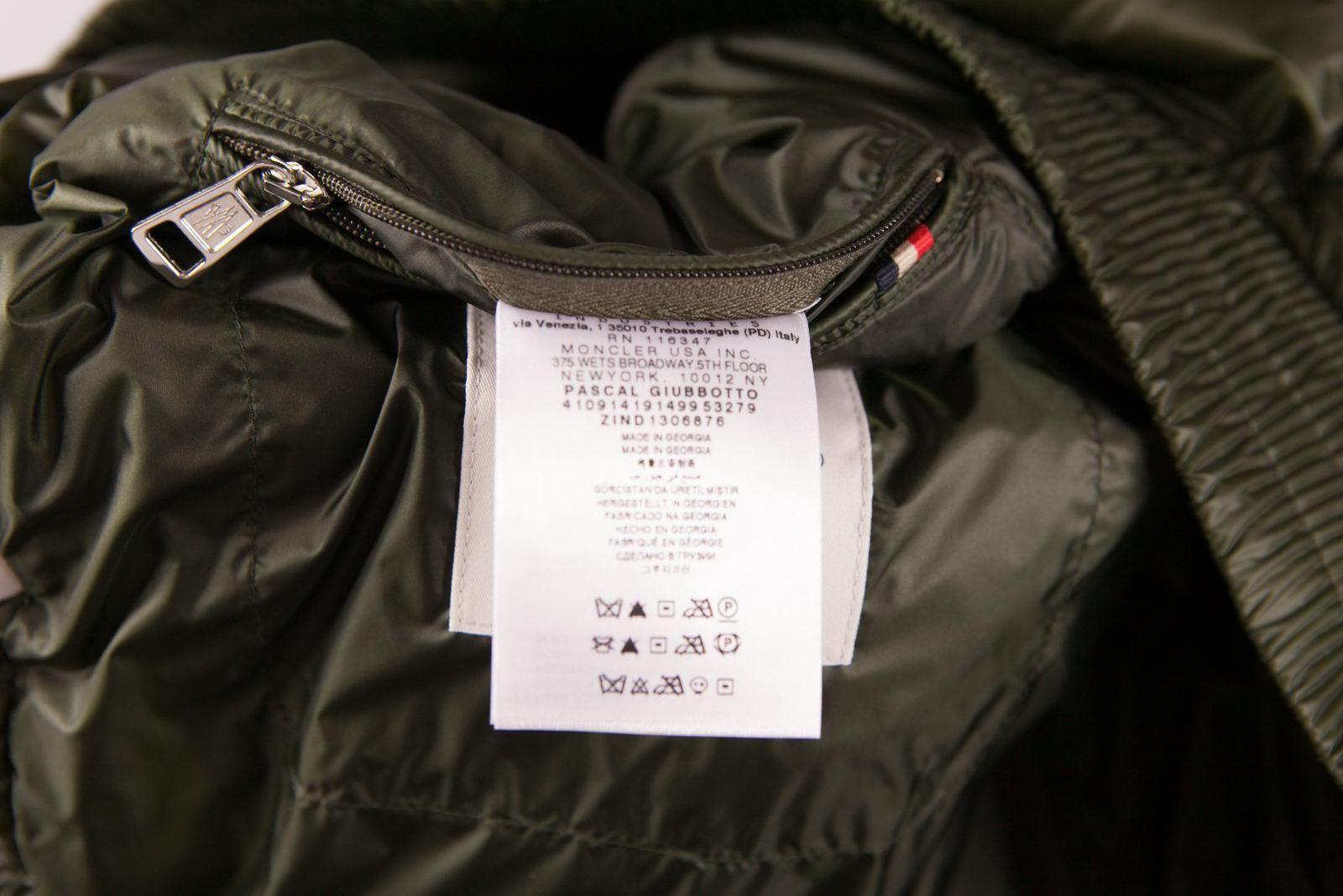 Moncler Jacket in Green for Men | Lyst