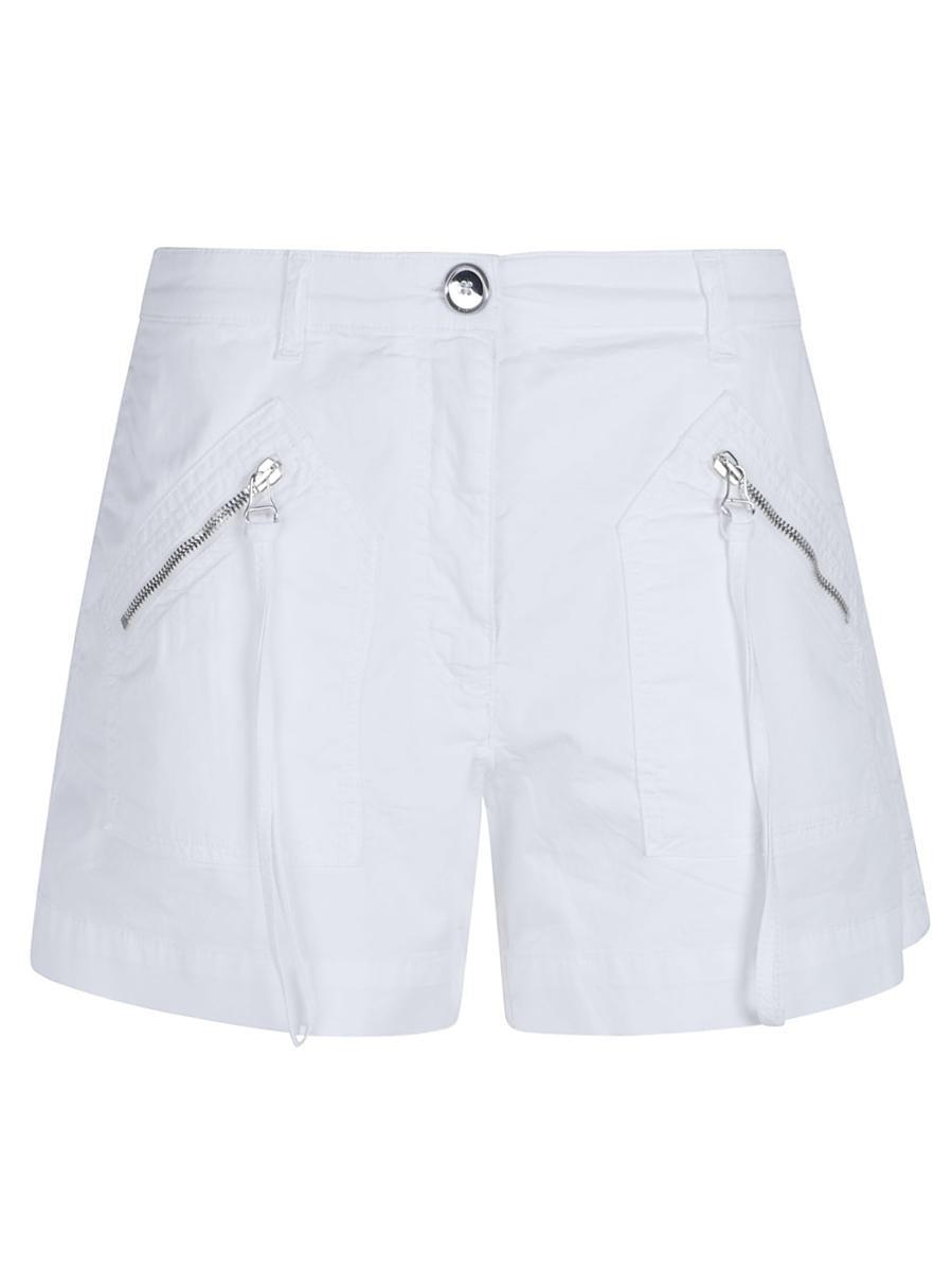 ☆要在庫確認☆ PINKO Shorts Burmudas 104812 A2FAZ05 White Lightweight linen and viscose shorts PINKO → Shop Online