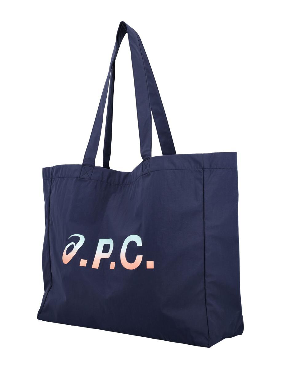 A.P.C. トートバッグ DIANE ASICS SHOPPING BAG Asics x A.P.C. Diane Shopping Bag in Blue for Men | Lyst