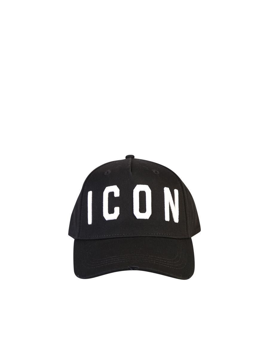 DSquared² Black And White Icon Hat for Men | Lyst