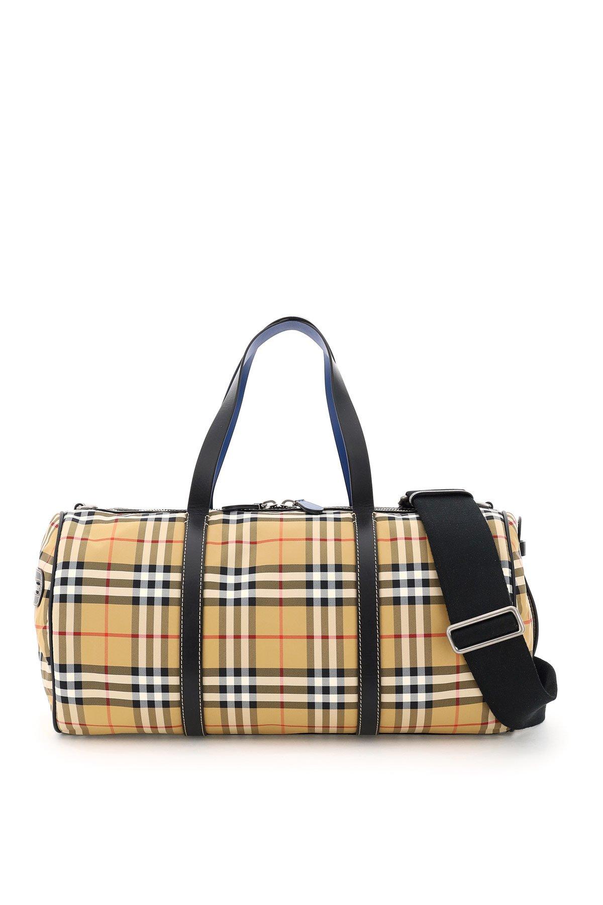 Burberry Synthetic Large Kennedy Duffle Bag for Men | Lyst