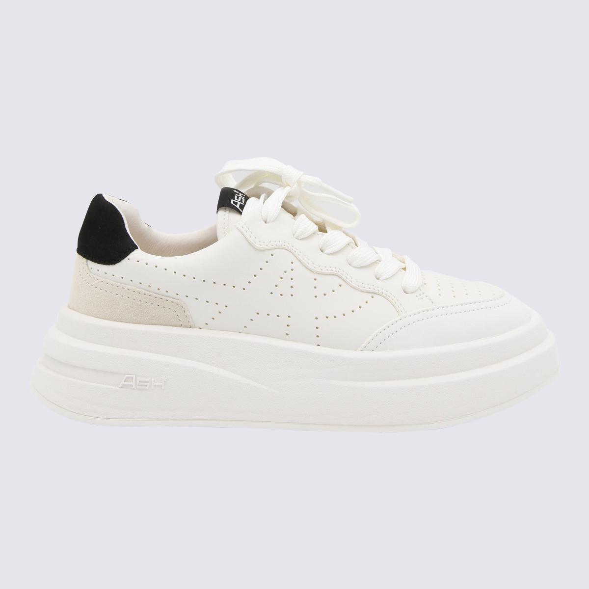 Ash White Leather Impulse Sneakers | Lyst