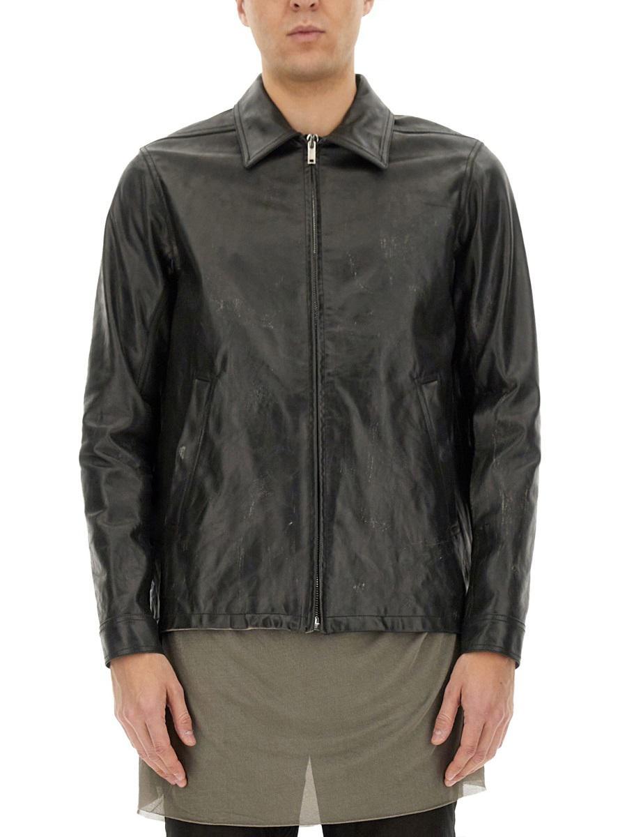 Rick Owens Leather jackets for Men | Online Sale up to 31 Rick Owens Leather jackets for Men | Online Sale up to 31