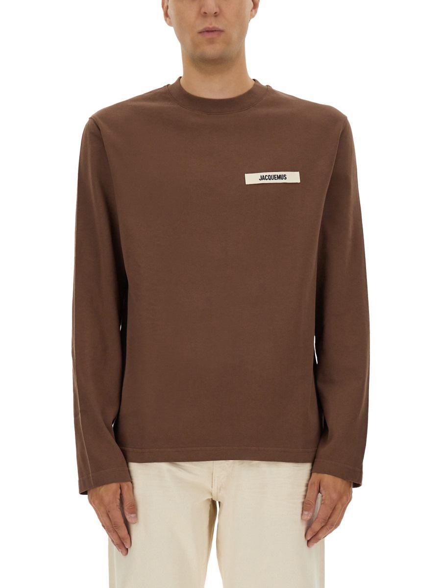 Jacquemus Long-sleeve t-shirts for Men | Online Sale up to