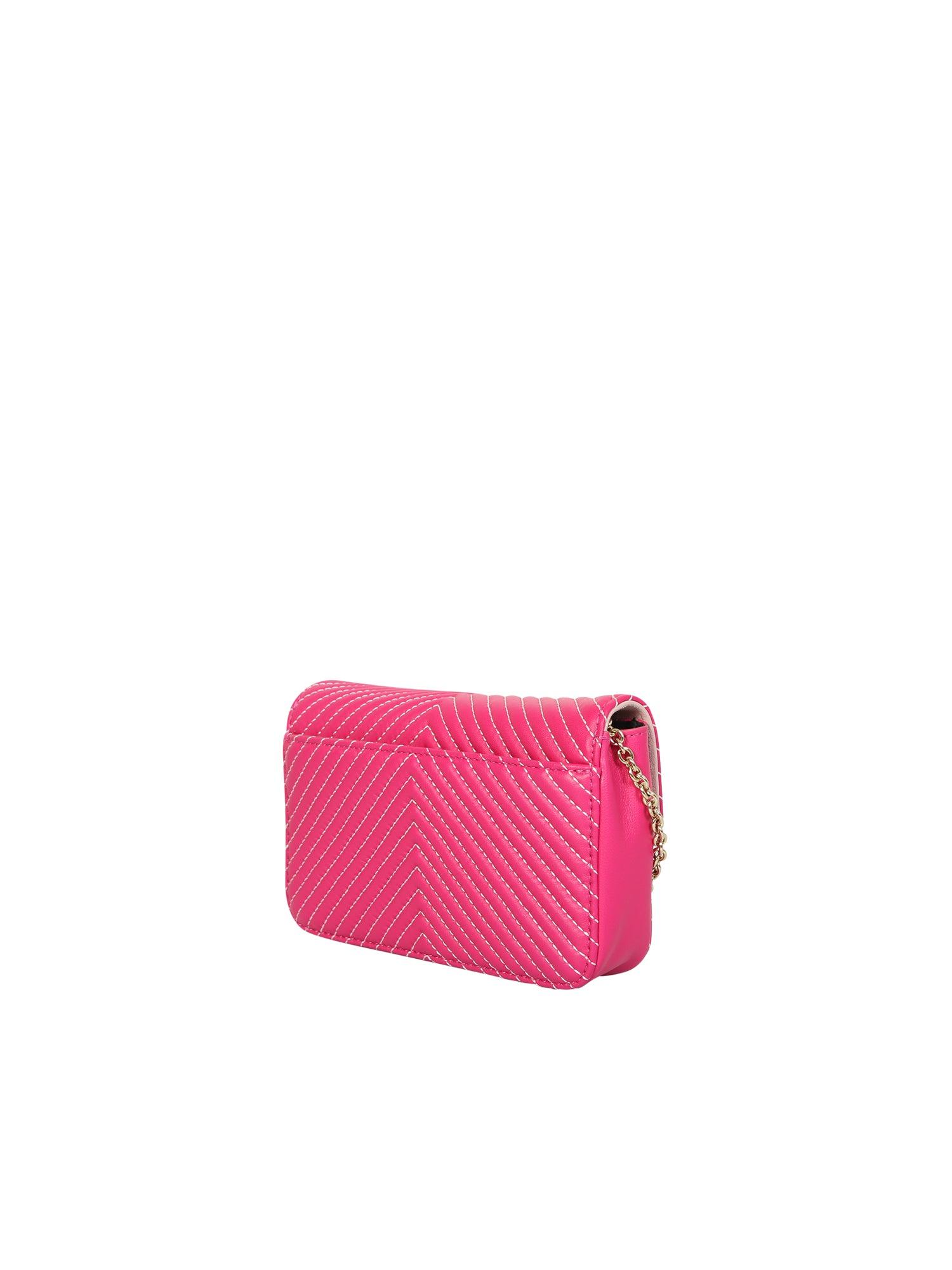 Save 15% Furla Leather Mini Popstar Shoulder Bag in Pink Womens Shoulder bags Furla Shoulder bags 