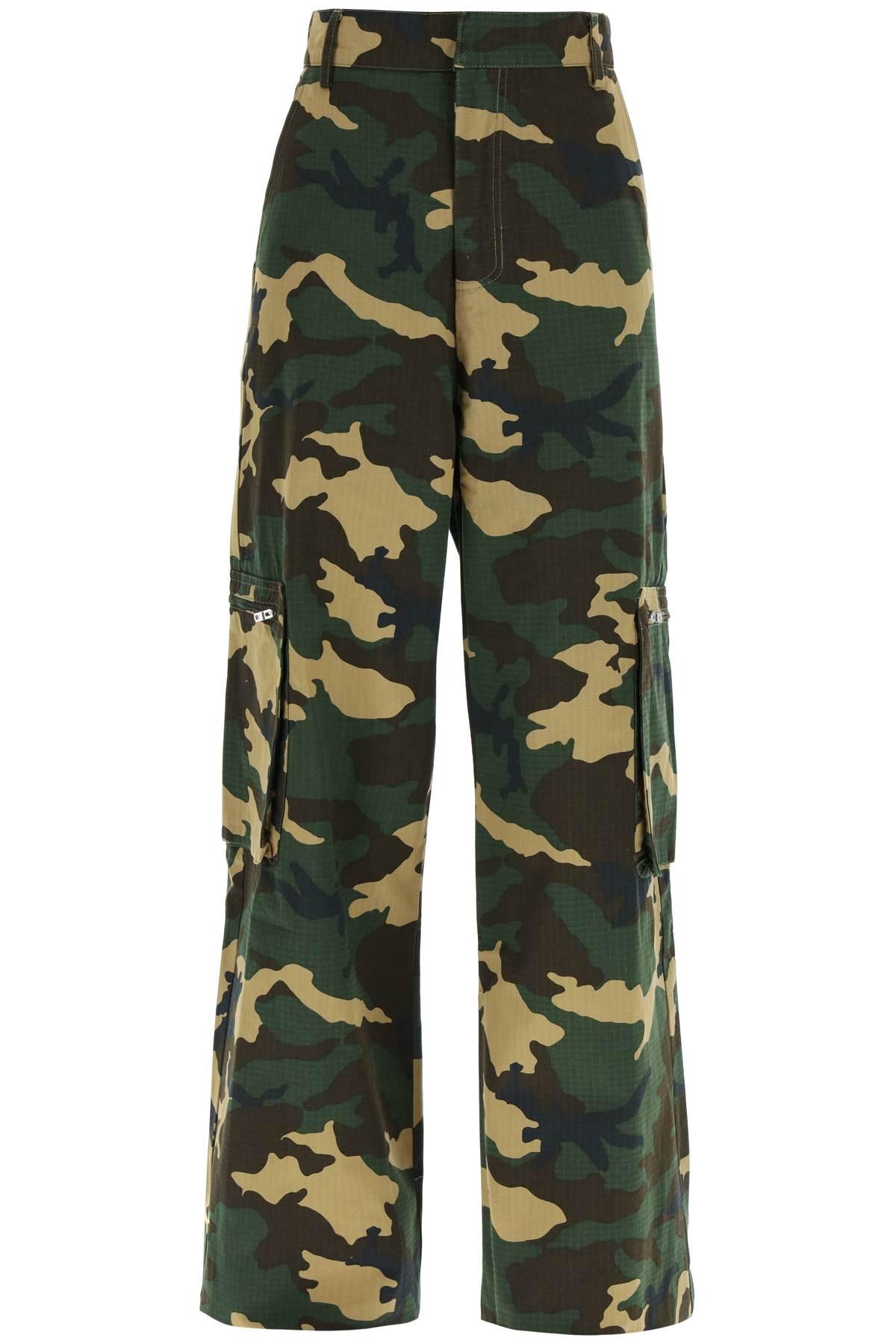 Amiri Camouflage Cargo Pants in Green Lyst
