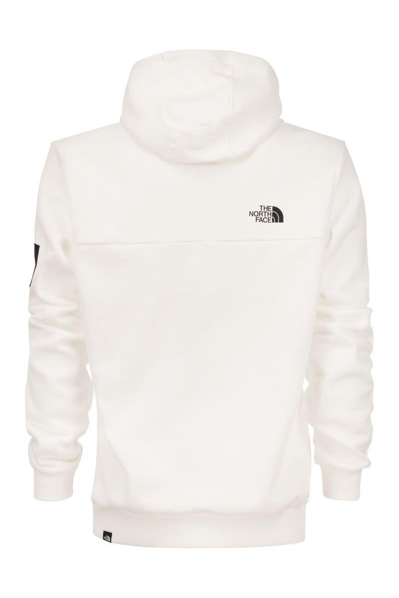 The North Face Fine Alpine - Hoodie in White for Men | Lyst