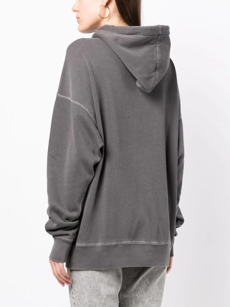 Mansel oversize top hooded sweatshirt