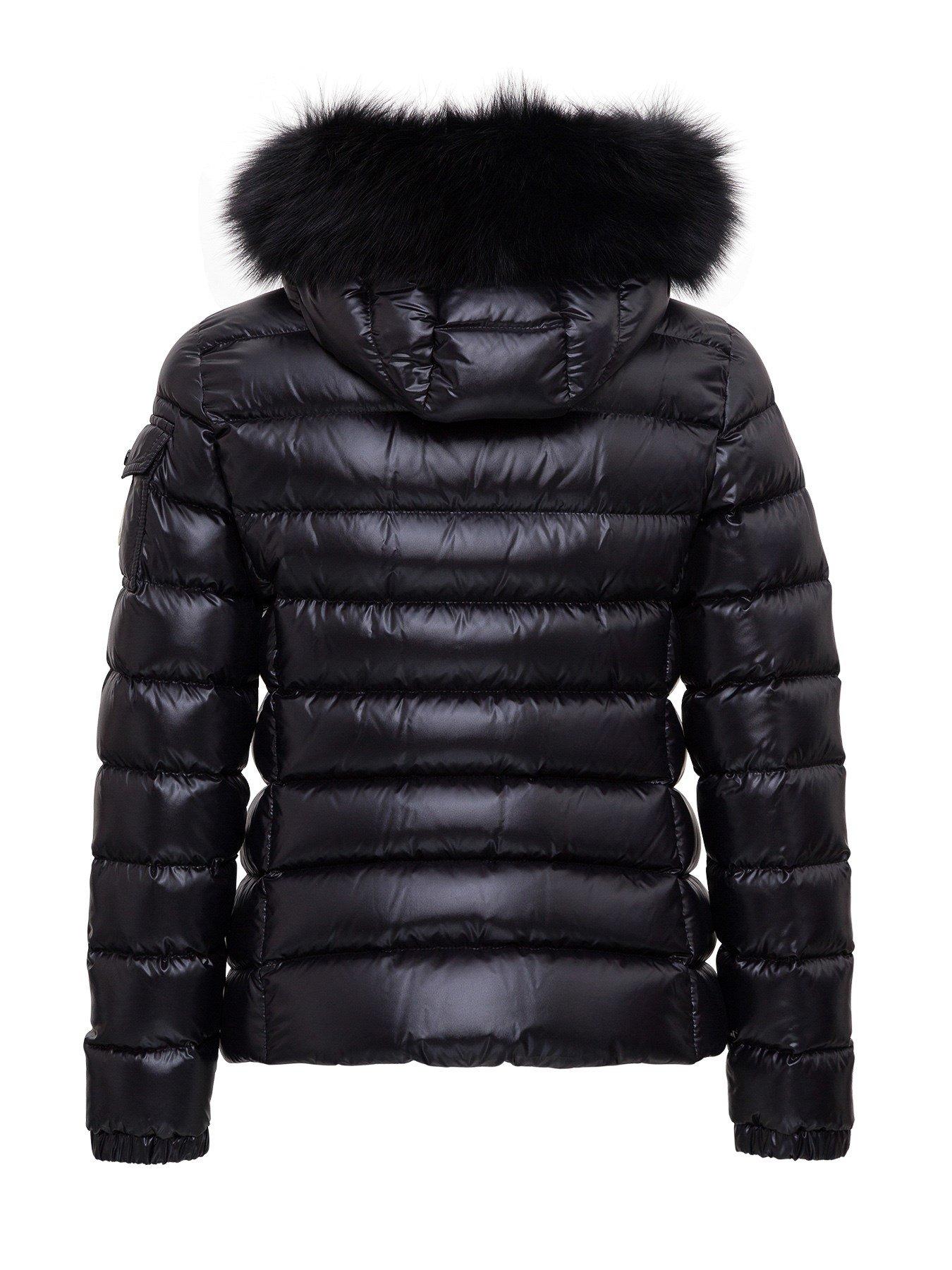 Moncler Badyfur Fur-trim Puffer Jacket in Black - Save 25% - Lyst
