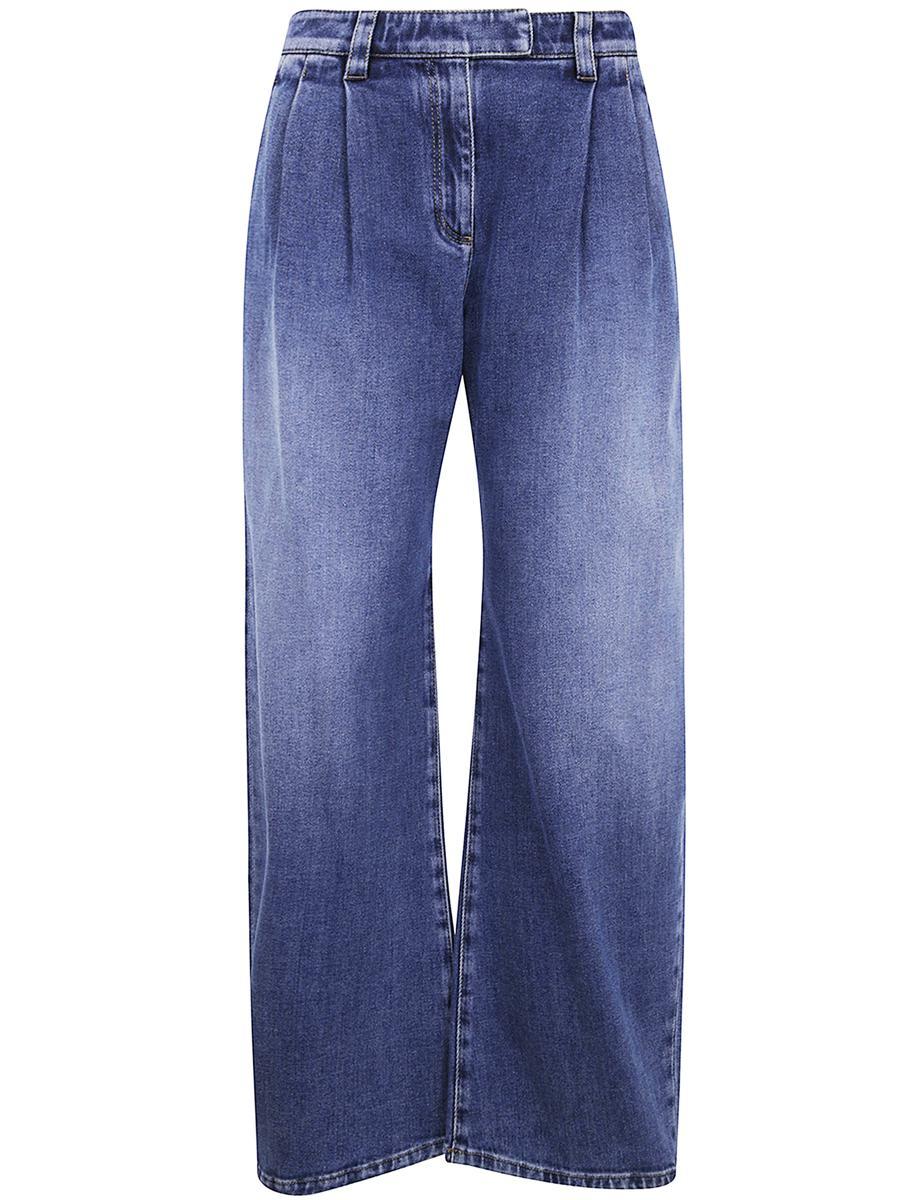 Brunello Cucinelli Wide-leg jeans for Women | Online Sale up