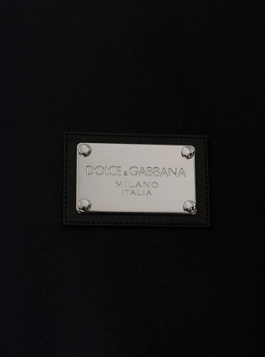 Dolce and Gabbana Black and White Reversible Leather Jacket M Dolce &  Gabbana